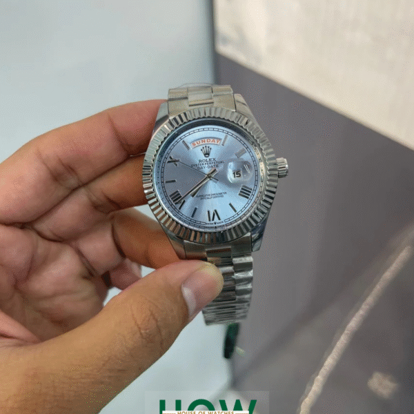 Ice Blue Dial Automatic Watch for Men – Prestige Royal