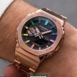 Rose Gold Metal Watch for Women – Trendy Modern Look