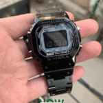Silver Metal Digital Watch for Men – New Trendy Model
