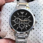 Silver Chronograph Watch for Men – Refined Modern Style