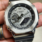 Silver Metal Digital Watch for Men – Premium Street Style