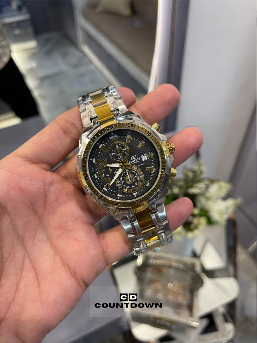 Image00001 Two-Tone Chronograph Watch for Men – Classy Premium - Image 1