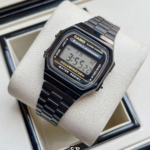 Black Vintage Digital Watch for Men – Cool Street Style