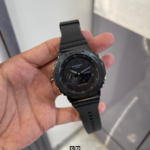 Black Sport Chronograph Watch for Men – Tough & Stylish