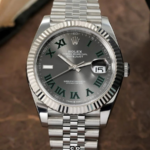 Classic Silver Dial Watch for Men – Stylish Premium