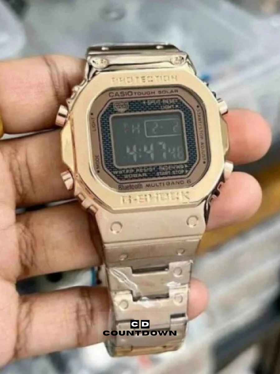 Image00001 Rose Gold Metal Digital Watch for Women – Stylish Premium - Image 1