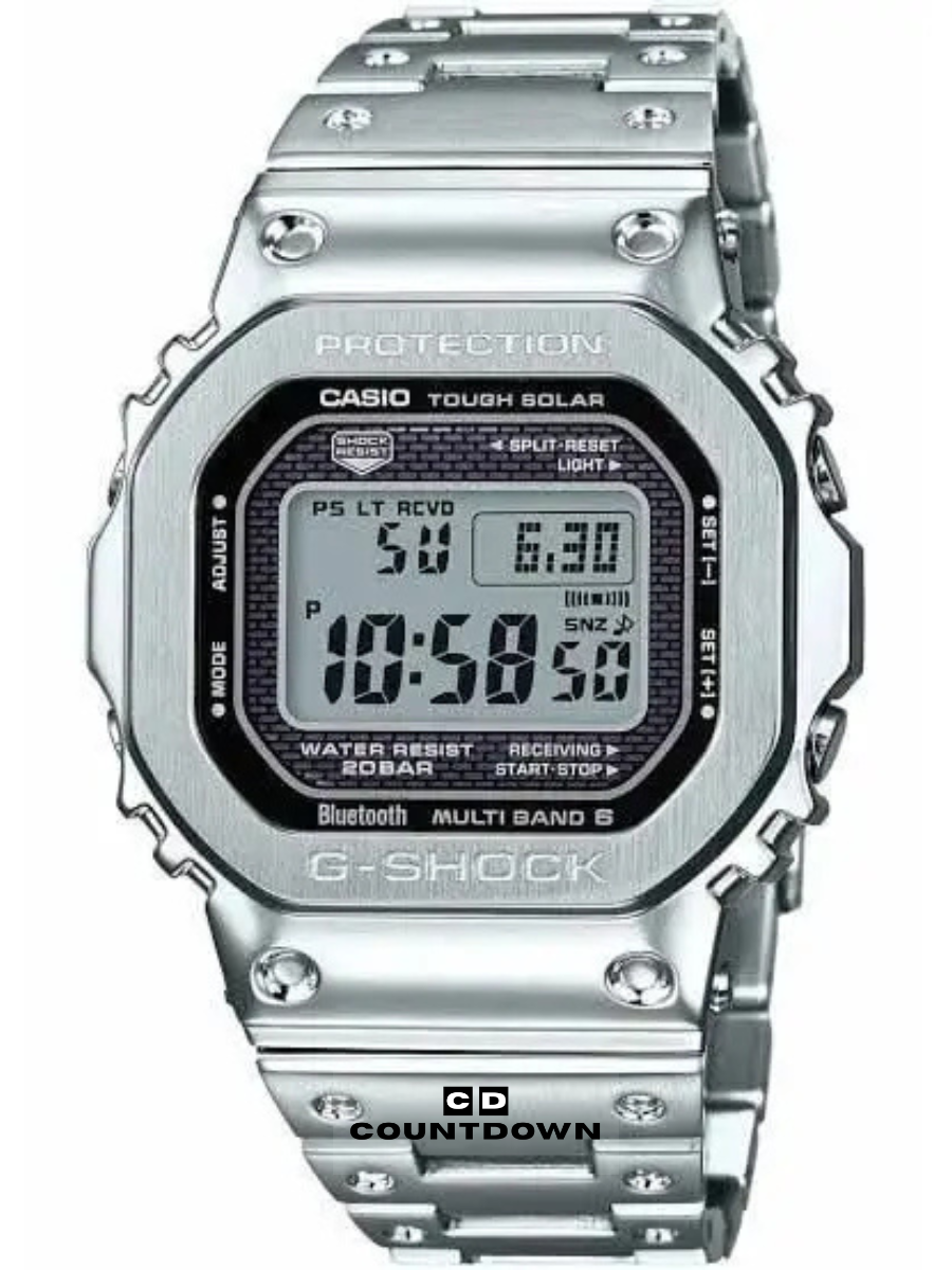 Image00001 Gold Metal Digital Watch for Men – Premium New Edition - Image 1