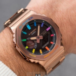Rose Gold Metal Watch for Women – Trendy Modern Look