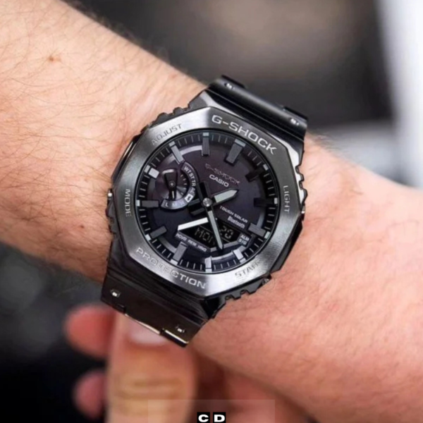 Grey Metal Digital Watch for Men – Stylish Sport Vibe