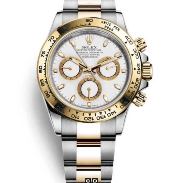 Gold Dial Chronograph Watch for Men – Classic Luxury