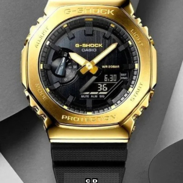 Black GM-2100 Digital Watch for Men – Stylish Tough Look