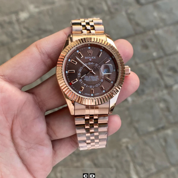 Copper Dual Tone Watch for Men – Royal Luxury Look