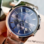 Blue Dial Chronograph Watch for Men – Elegant Modern