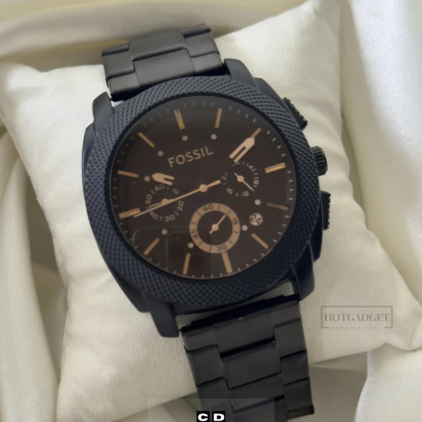 Black Chronograph Watch for Men – Sleek Modern Design