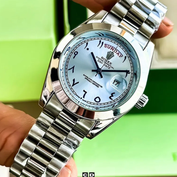 Classic Day-Date Automatic Watch for Men – Luxury Vibe