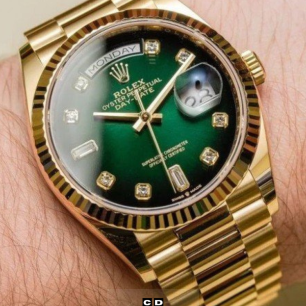 Gold Dial Automatic Watch for Men – Elegant Luxury Look