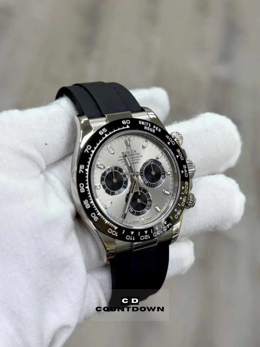 Image00002 Grey Dial Chronograph Watch for Men – Stylish Luxury - Image 1