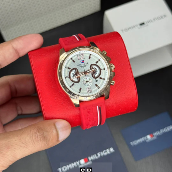 Red Dial Watch for Men – Stylish Modern Design