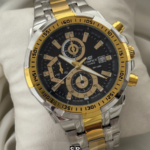 Black Chronograph Watch for Men – Trendy Premium Design