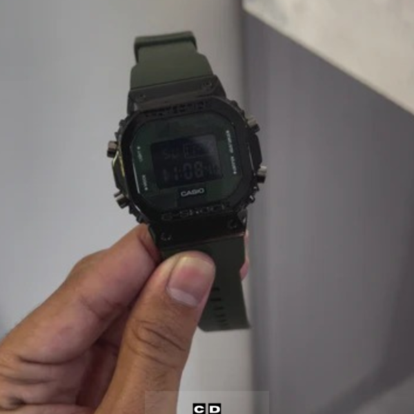 Military Green Digital Watch for Men – Rugged Street Style
