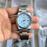 Blue Dial Black Silicon Straps Classic Daytona Watch For Men