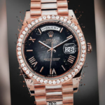 Luxury Branded Black Dial - 7A Watch Diamond Men watch