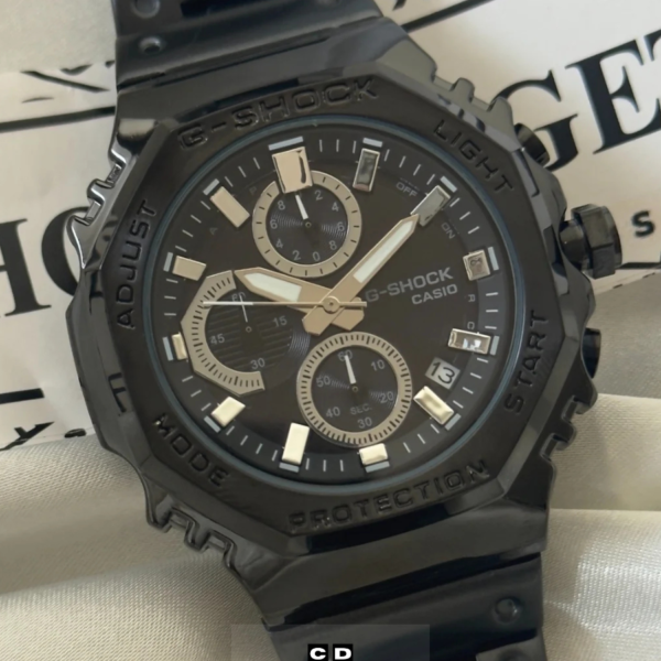 Modern Men’s Watch with Analog & Digital Functions