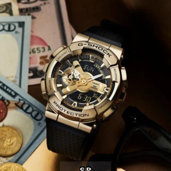 Men’s Premium Gold Tone Sports Watch