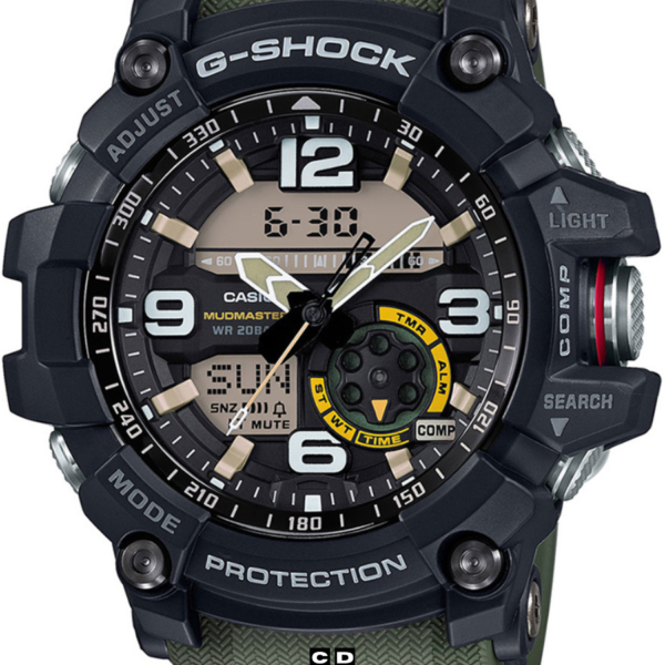 Men’s Rugged Outdoor Sports Watch with Dual Display
