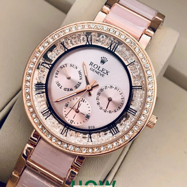 Classic White Dial Stainless Steel Men’s Watch