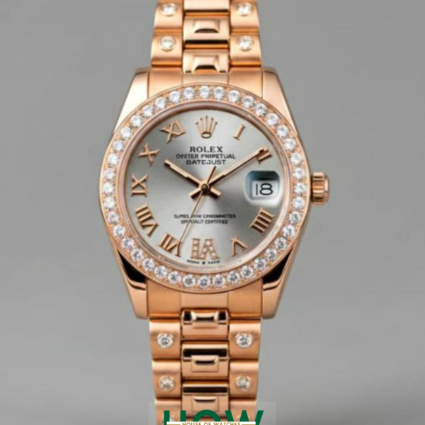 Luxury Copper Case Grey Dial Automatic-Style Men’s Watch