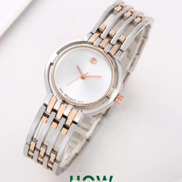 Minimalist Dial Stainless Steel Watch