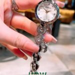 Crystal Studded Dial Fashion Women’s Watch