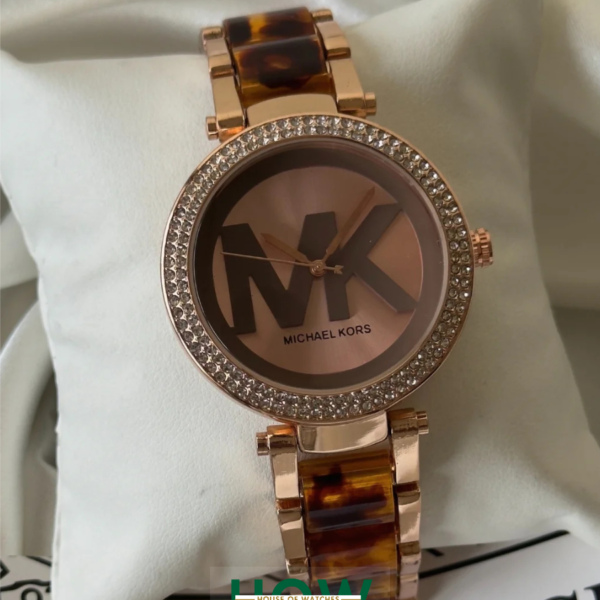Luxury Pavé Crystal Bezel Women’s Watch