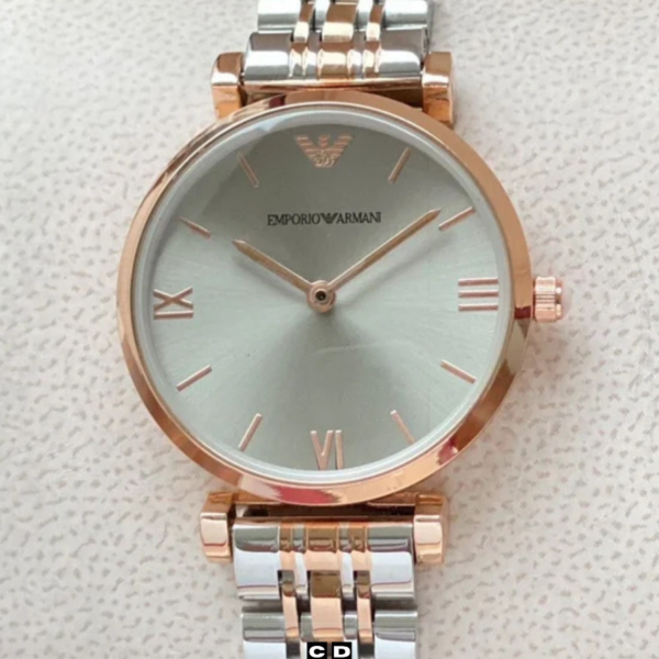 Classic Stainless Steel Blue Dial Women’s Watch