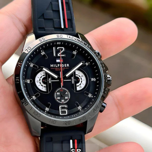 Luxury Black Chronograph Men’s Watch