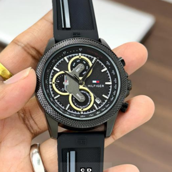Luxury Black Dial Chronograph Men’s Watch