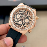 Luxury Rose Gold Daytona Style Watch