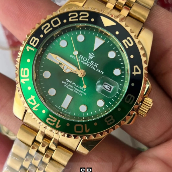 Premium Green Dial Stainless Steel Watch