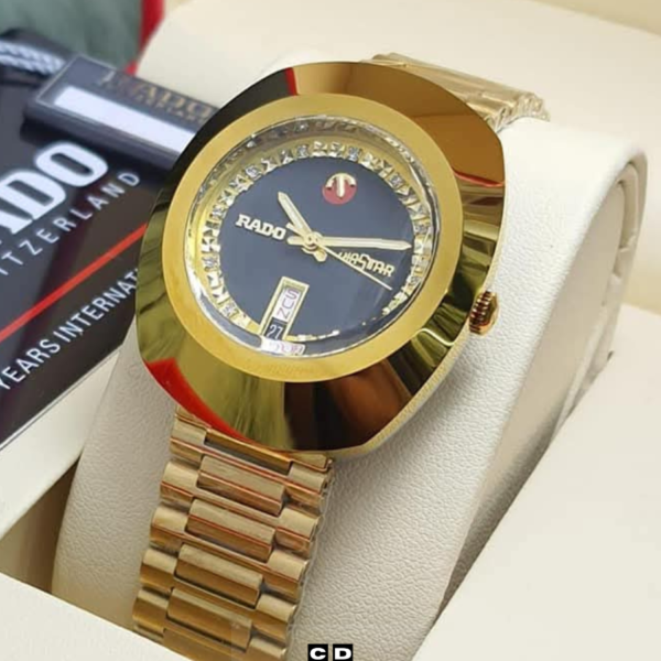 Luxury Gold Bracelet Analog Watch
