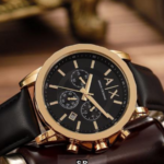 Luxury Brown Dial Chronograph Men’s Watch