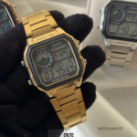 Classic Gold Stainless Steel Watch