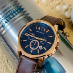 Luxury Navy Dial Chronograph Men’s Watch