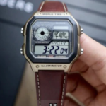 Classic Multi-Function Leather Strap Watch