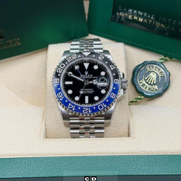 Luxury Blue GMT Style Automatic Watch