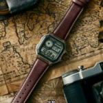 Classic Multi-Function Leather Strap Watch